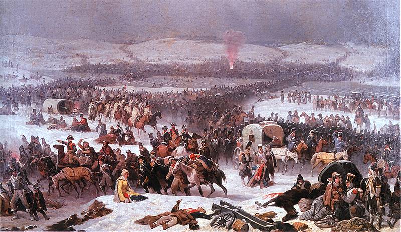 Przejcie wojsk Napoleona przez Berezyn